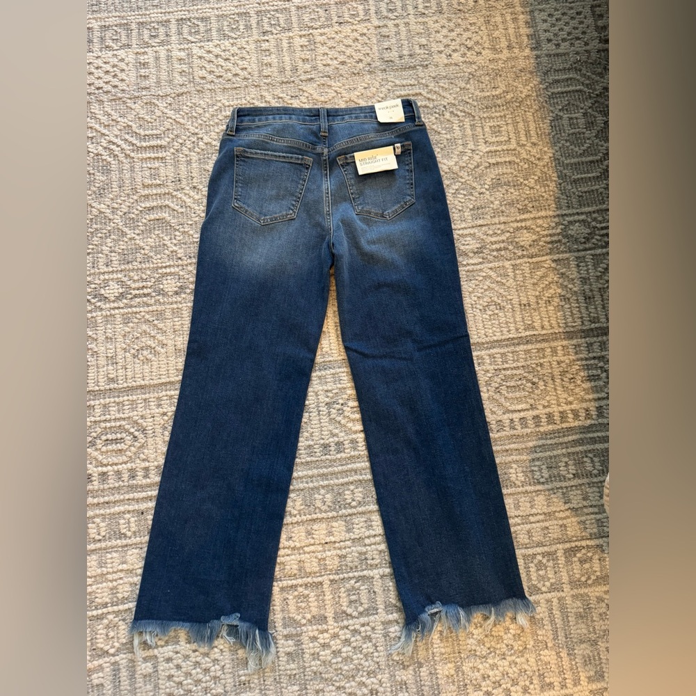 NWT STRAIGHT SNEAK PEEK JEANS - Picture 5 of 6